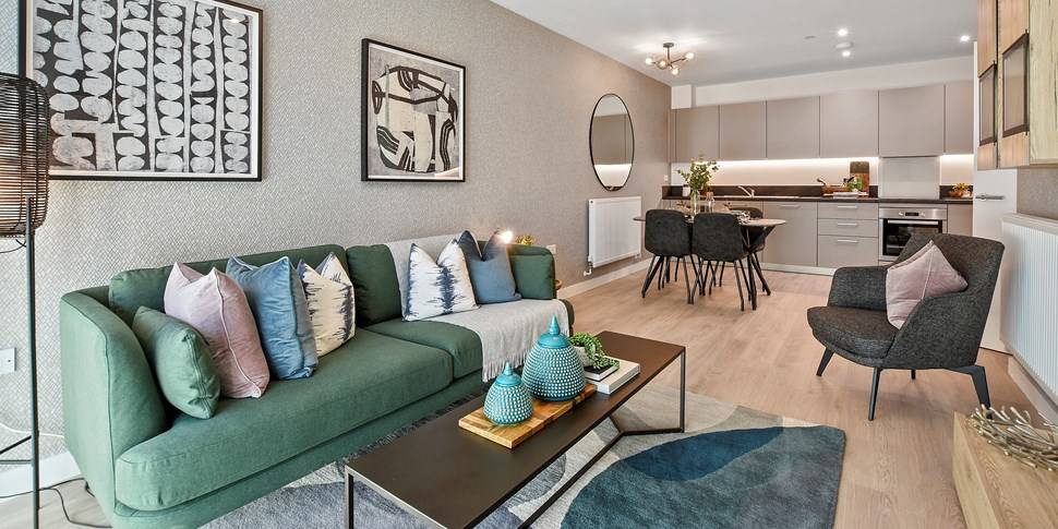 Interior design – Heron Quarter at Woodberry Down#